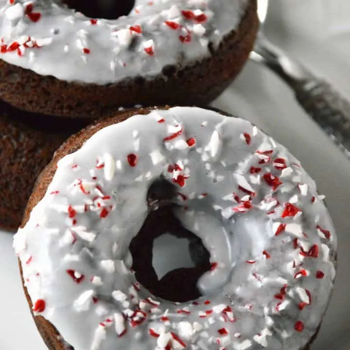Peppermint Mocha Donuts from What The Fork Food Blog