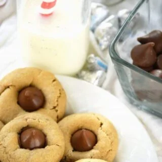 Gluten Free Peanut Butter Blossoms from What The Fork Food Blog