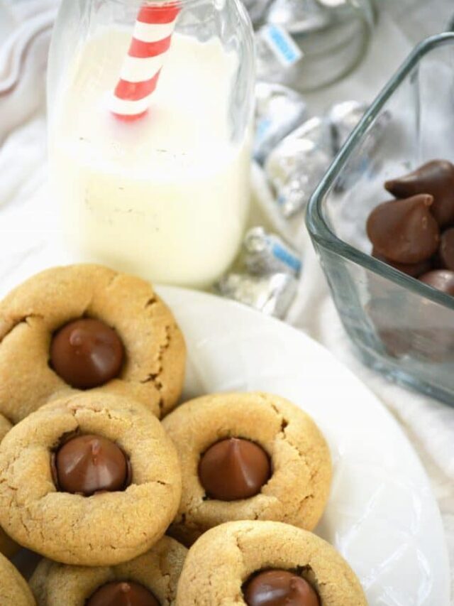 Gluten Free Peanut Butter Blossoms Story