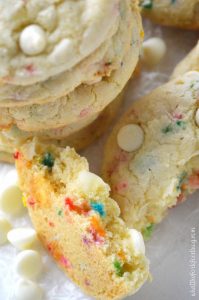 Cake Batter Cookies from What The Fork Food Blog