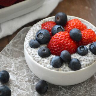 Vanilla Chia Pudding from What The Fork Food Blog