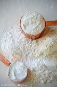 Gluten Free All Purpose White Rice Flour Blend from What The Fork Food Blog
