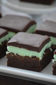 Flourless Chocolate Mint Brownies from What The Fork Food Blog