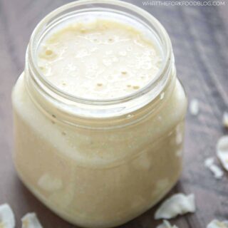 How to Make Coconut Butter from What The Fork Food Blog
