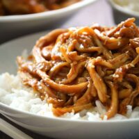 Crock Pot Teriyaki Chicken from What The Fork Food Blog