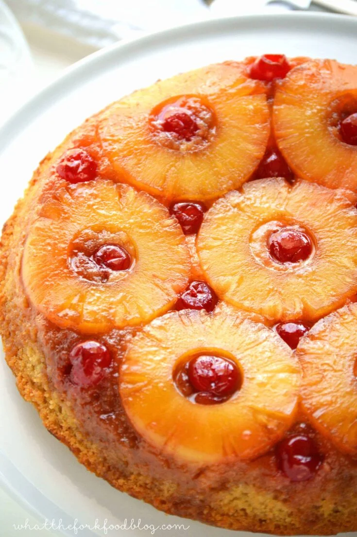 Gluten Free Pineapple Upside-Down Cake