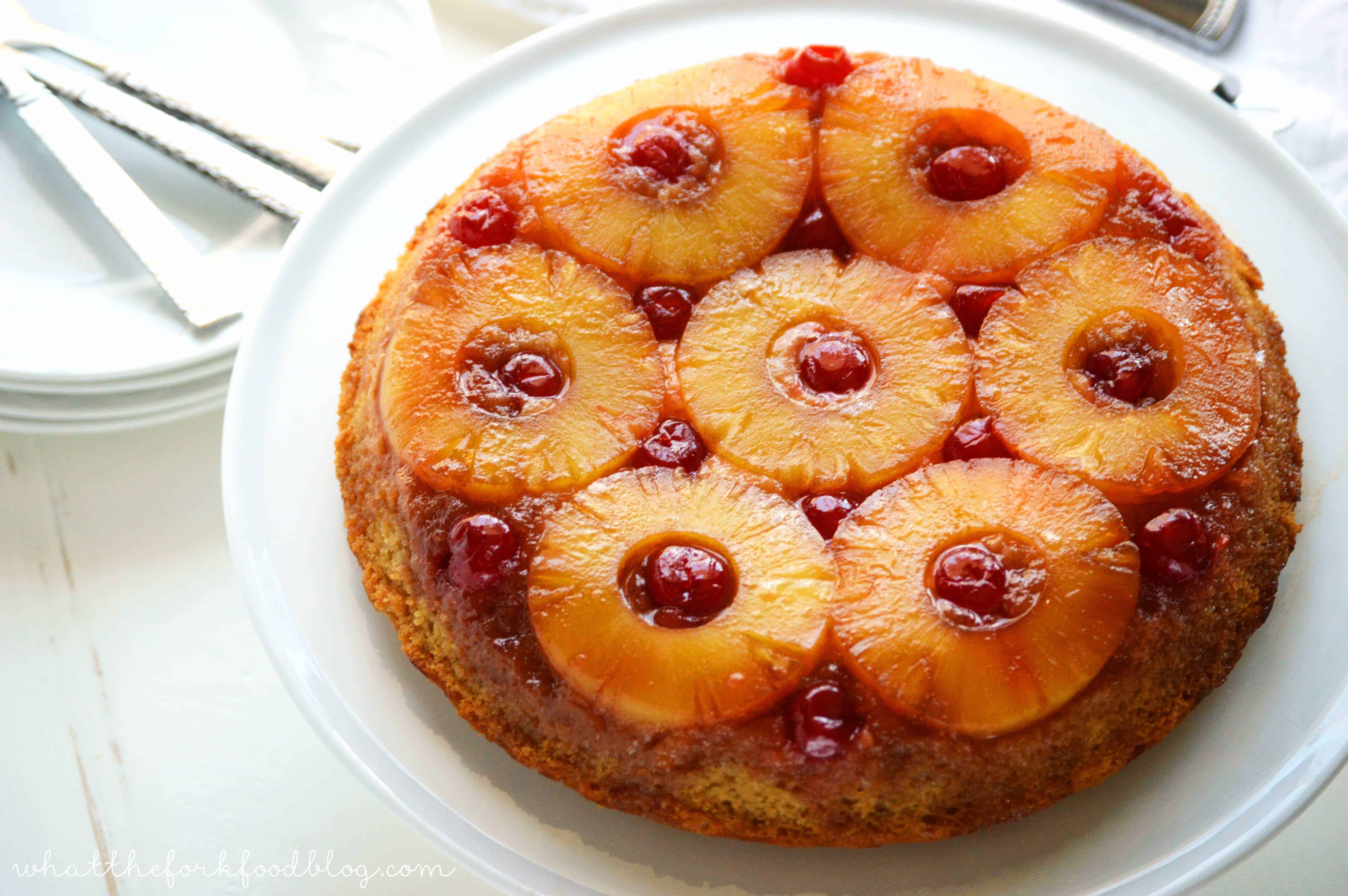 Pineapple Upside Down Cake photo What the Fork