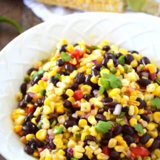 Corn Salad {AKA Texas Caviar} from What The Fork Food Blog