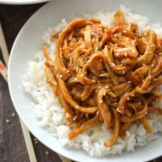Crock Pot Teriyaki Chicken from What The Fork Food Blog