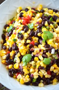 Corn Salad {AKA Texas Caviar} from What The Fork Food Blog