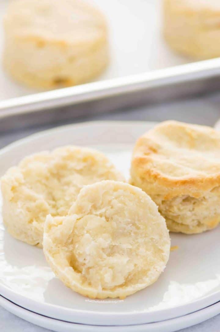 Quick Buttery Flaky Gluten Free Biscuits What The Fork