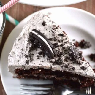 Cookies and Cream Cake from What The Fork Food Blog