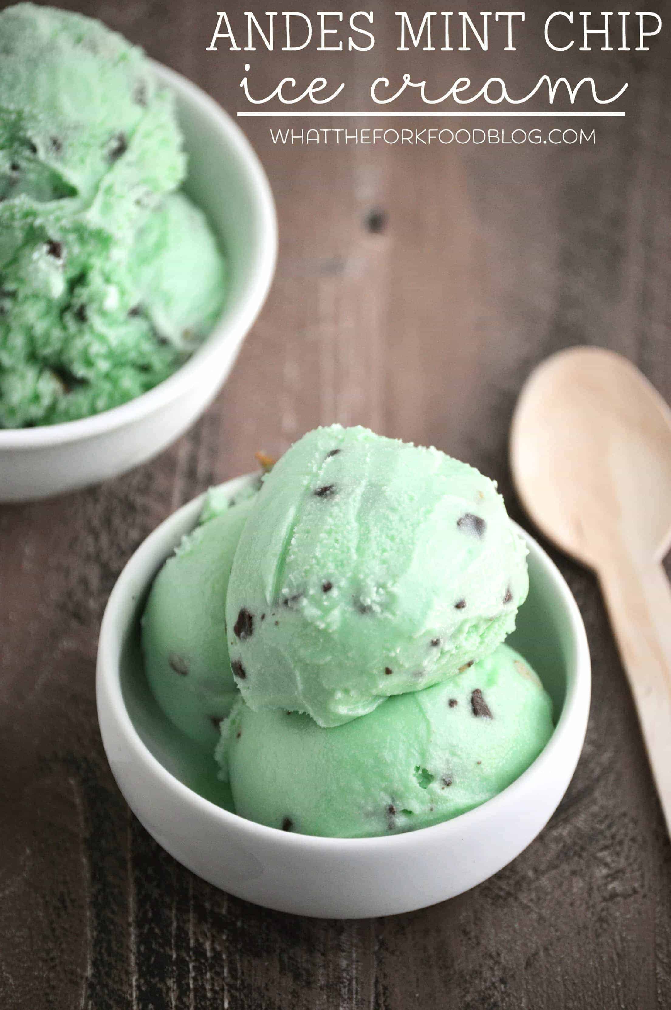 Andes Mint Chip Ice Cream What the Fork