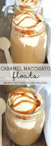 Caramel Macchiato Float Recipe from What The Fork Food Blog | whattheforkfoodblog.com