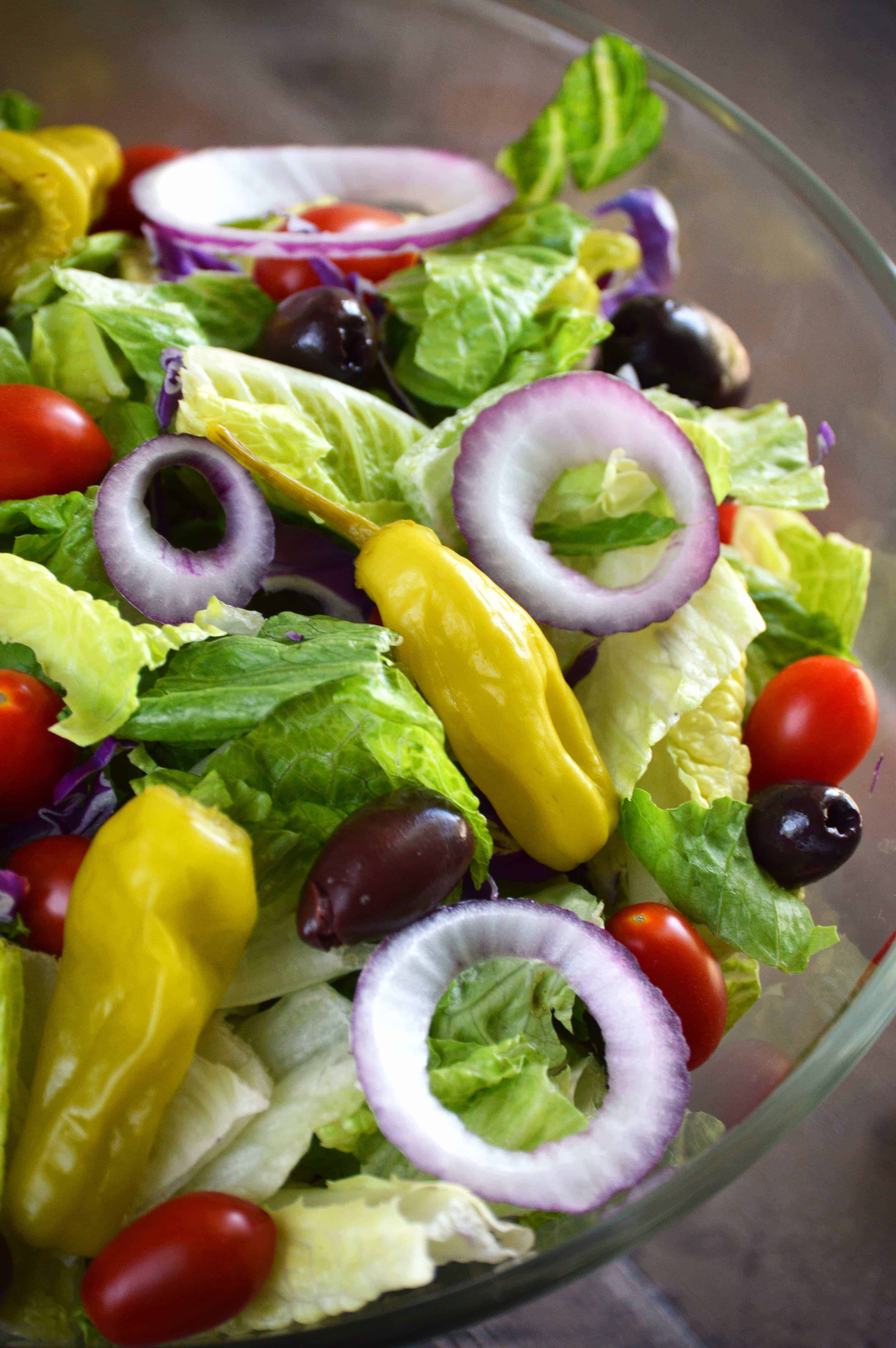 Easy Italian Salad - What the Fork