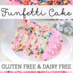 Gluten Free Funfetti Cake from What The Fork Food Blog | @WhatTheForkBlog | whattheforkfoodblog.com