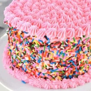 Gluten Free Funfetti Cake from What The Fork Food Blog | @WhatTheForkBlog