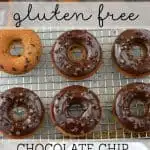 Gluten Free Chocolate Chip Donuts from What The Fork Food Blog | @WhatTheForkBlog | whattheforkfoodblog.com