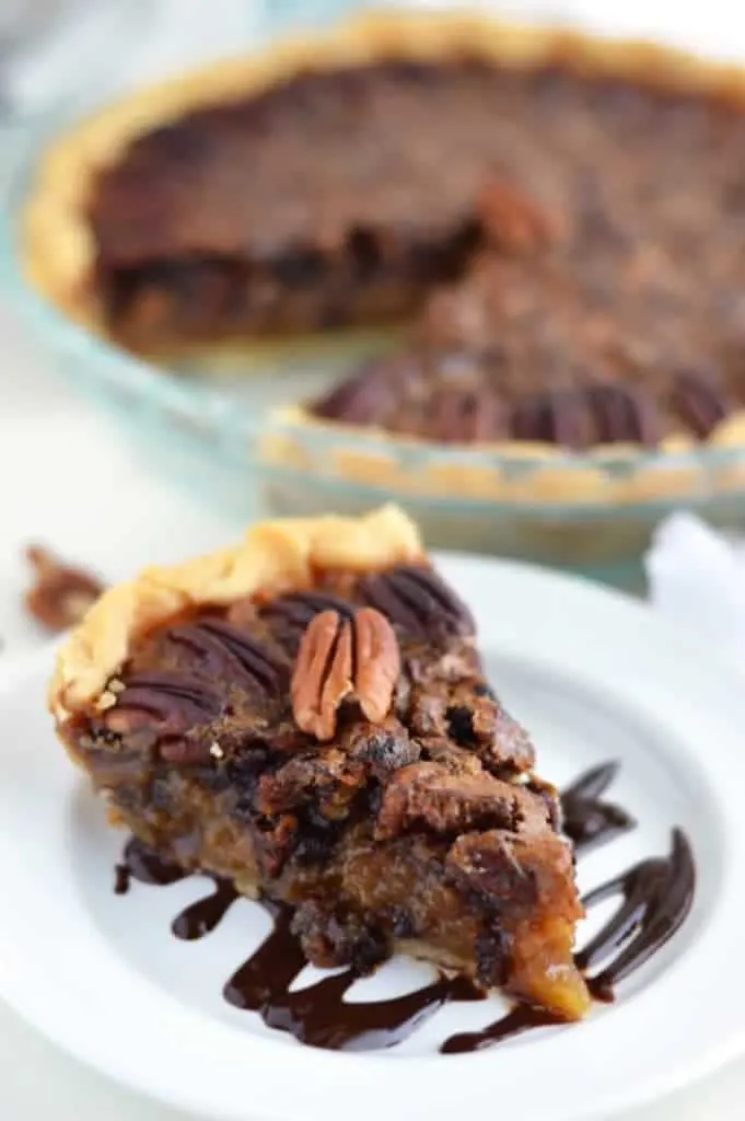 Gluten Free Fudge Pecan Pie from What The Fork Food Blog | whattheforkfoodblog.com