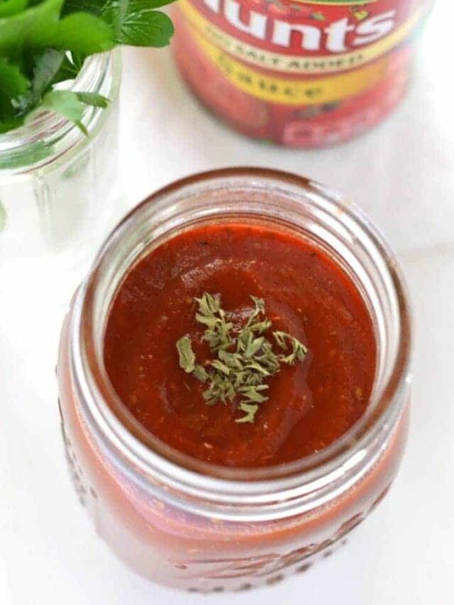 Easy 5 Minute Pizza Sauce Recipe Story
