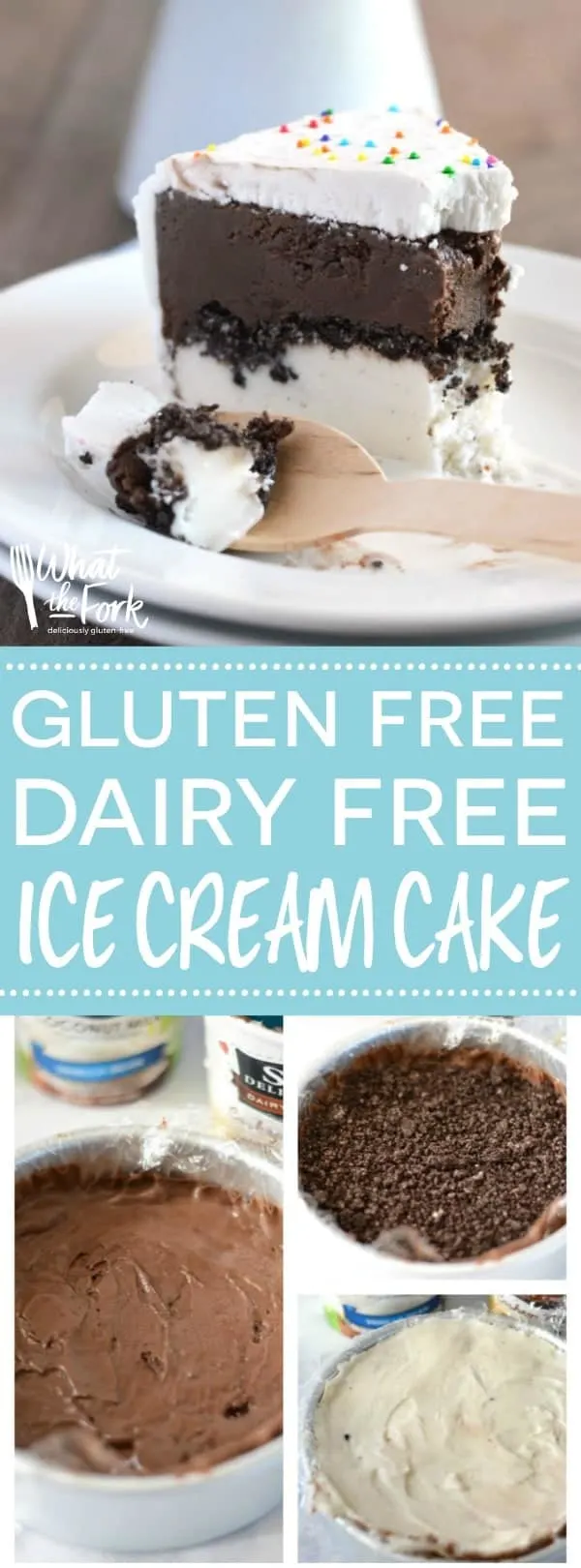 Gluten-Free Ice Cream Cake {Dairy-Free Option} - Mama Knows Gluten