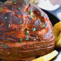 Pineapple Glazed Ham (gluten free and dairy free) from What The Fork Food Blog | whattheforkfoodblog.com