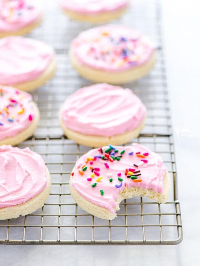 Gluten-Free Frosted Sugar Cookies Story
