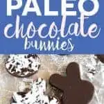 Paleo Chocolate Bunnies from What The Fork Food Blog. These are perfect for Easter! | whattheforkfoodblog.com