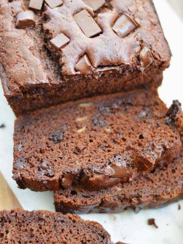 Double Chocolate Banana Bread Story What the Fork
