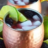 Blackberry Moscow Mule from What The Fork Food Blog | whattheforkfoodblog.com