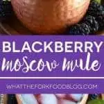 Blackberry Moscow Mule from What The Fork Food Blog | whattheforkfoodblog@gmail.com