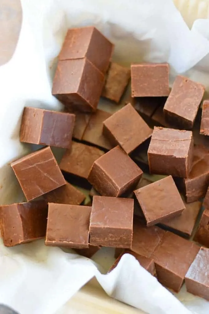 Milk Chocolate Fudge from What The Fork Food Blog | whattheforkfoodblog.com