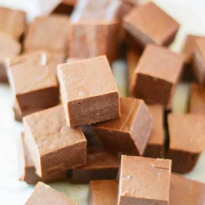 Milk Chocolate Fudge from What The Fork Food Blog | whattheforkfoodblog.com