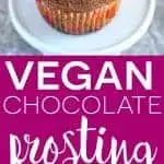 Vegan Chocolate Frosting recipe from What The Fork Food Blog (vegan, dairy free, gluten free) | whattheforkfoodblog.com