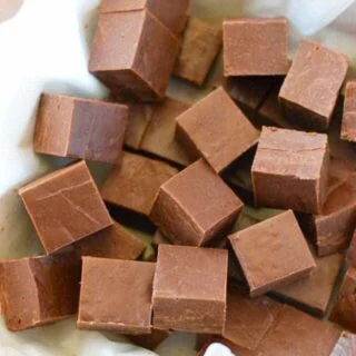 Milk Chocolate Fudge from What The Fork Food Blog | whattheforkfoodblog.com