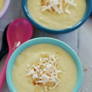 Dairy Free Coconut Custard - eat it alone or as a replacement for regular pastry cream. From What The Fork Food Blog | whattheforkfoodblog.com