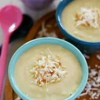 Dairy Free Coconut Custard from What The Fork Food Blog | whattheforkfoodblog.com