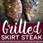 Simple marinated grilled skirt steak from What The Fork Food Blog | whattheforkfoodblog.com
