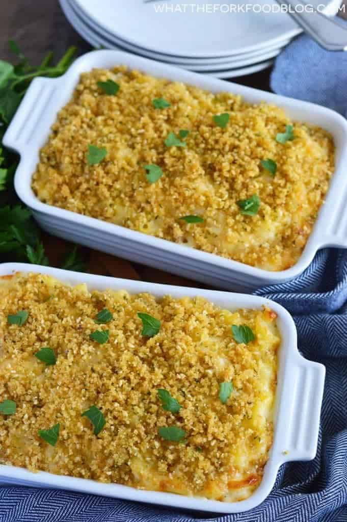 Lactose Free Macaroni and Cheese (and gluten free). From What The Fork Food Blog | whattheforkfoodblog.com