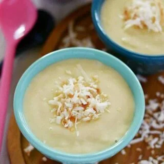 Dairy Free Coconut Custard from What The Fork Food Blog | whattheforkfoodblog.com