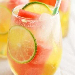 Summer Sangria with Watermelon and Pineapple from What The Fork Food Blog | whattheforkfoodblog.com
