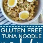 Gluten Free Tuna Noodle Salad from @whattheforkblog | whattheforkfoodblog.com