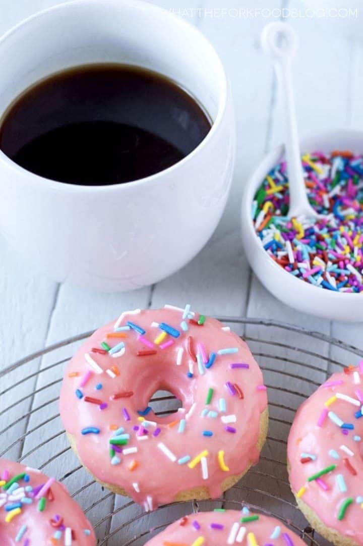 Gluten Free Yellow Cake Donuts What the Fork