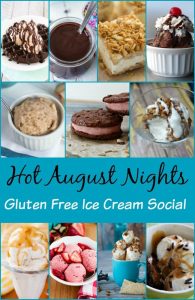 Gluten Free Ice Cream Social
