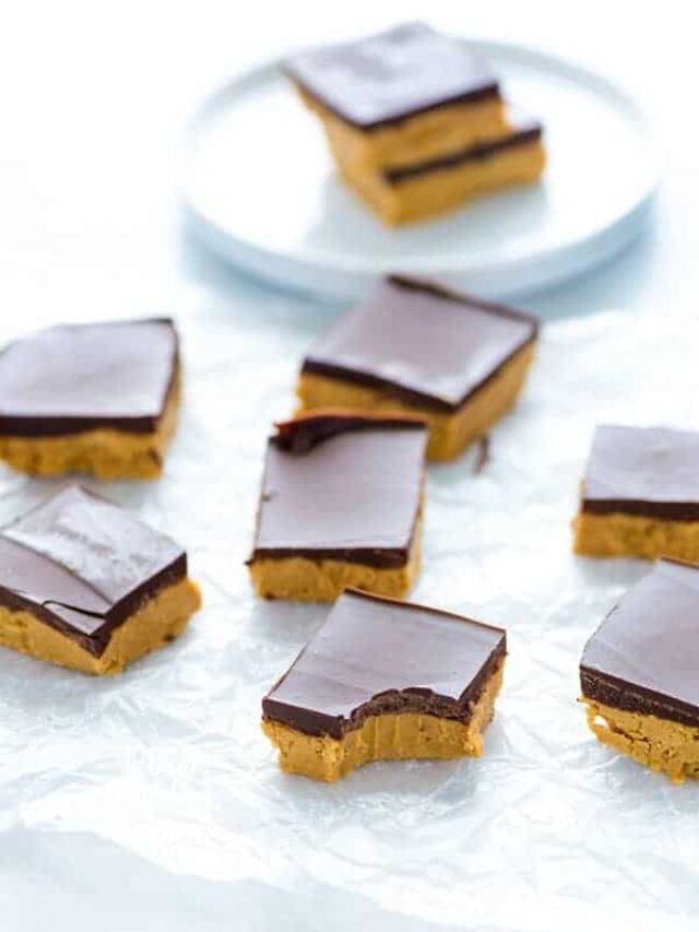 Delicious Chocolate Peanut Butter Bars Story