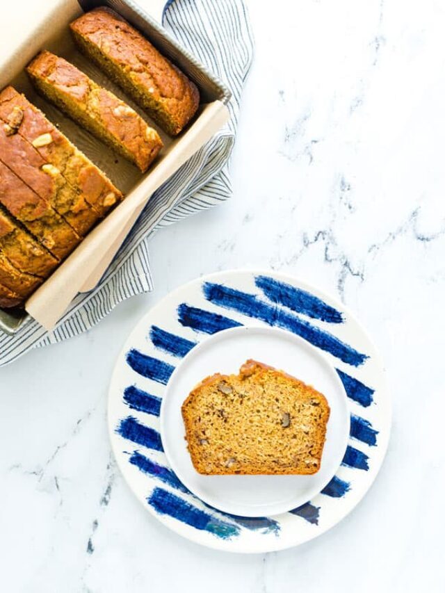 Gluten Free Pumpkin Banana Bread Story
