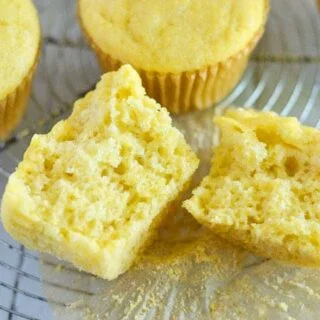 Easy Gluten Free Corn Muffins (and dairy free) from @whattheforkblog | whattheforkfoodblog.com