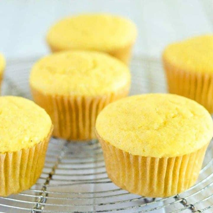 Easy Gluten Free Corn Muffins (and dairy free) from @whattheforkblog | whattheforkfoodblog.com