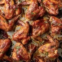 Sticky Barbecue Wings from the Gluten Free Small Bites cookbook | @whattheforkblog | whattheforkfoodblog.com