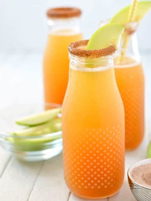 2 Ingredient Apple Cider Mimosas Recipe Story What the Fork